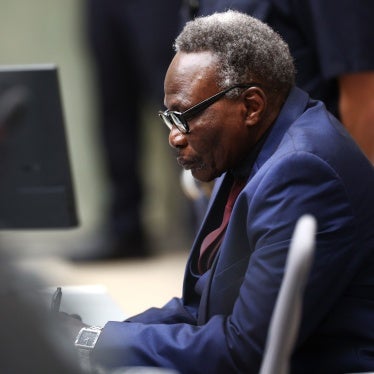  Ali Muhammad Ali Abd-Al-Rahman attends the delivery of the judgement in the case against him before the International Criminal Court (ICC) in The Hague, Netherlands, October 6, 2025.