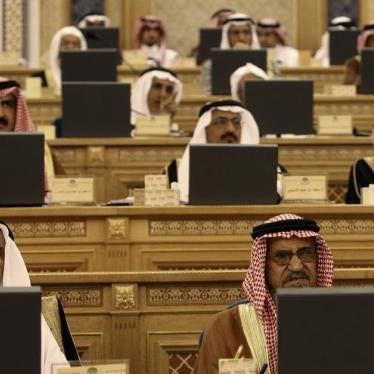 Members of the Saudi advisory Shura Counci