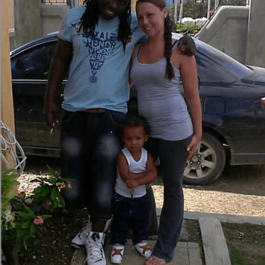 Kenault Lawrence and his family