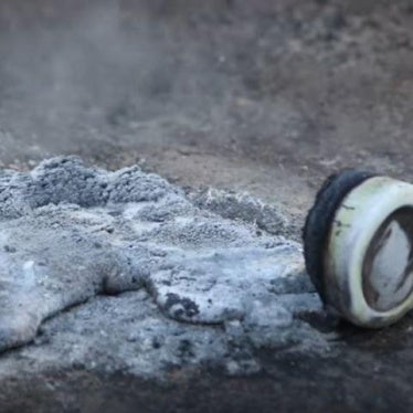 Photo of a ZAB-2.5 incendiary submunition from a December 5, 2016 attack on Maarat al-Numan south of Idlib.