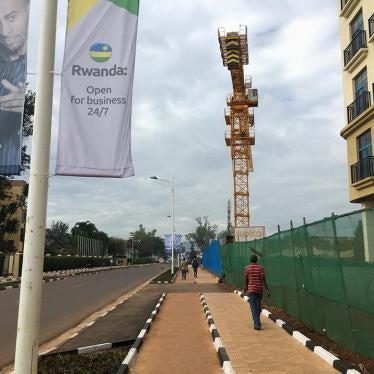A street in Rwanda's capital Kigali, May 11, 2016.