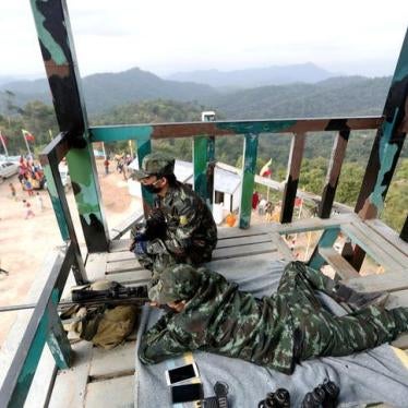 2016-12-22 Burma: Protect Civilians in Northern Fighting