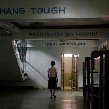 Boys undergoing drug rehabilitation are pictured inside a dormitory at a government run rehab center in Taguig, Metro Manila, Philippines December 12, 2016.