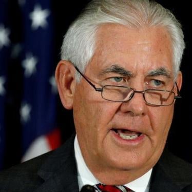 U.S. Secretary of State Rex Tillerson speaks during a press conference after talks with Chinese diplomatic and defense chiefs at the State Department in Washington, U.S. June 21, 2017. 