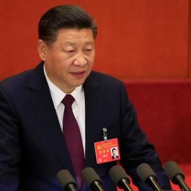 President Xi Jinping speaks during the opening of the 19th National Congress of the Communist Party of China in Beijing, China, October 18, 2017. 