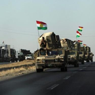 Vehicles of Kurdish Peshmarga Forces are seen near Altun Kupri between Kirkuk and Erbil, Iraq October 20, 2017. REUTERS/Azad LashkariVehicles of Kurdistan Regional Government’s Peshmerga military forces on the road between Kirkuk and Erbil, Iraq October 2