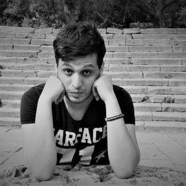 Algerian novelist Anouar Rahmani. 