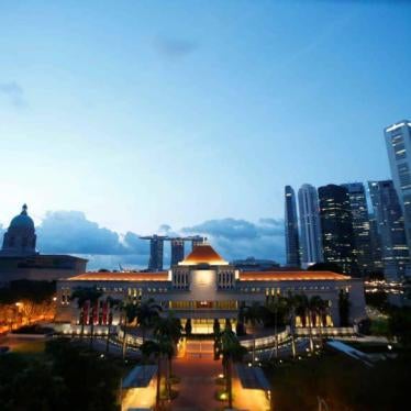 The parliament house in Singapore, August 2016.