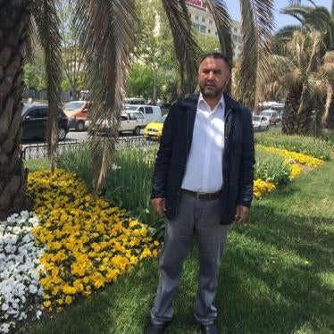 IRPT activist Namunjon Sharipov in Istanbul, Turkey. 