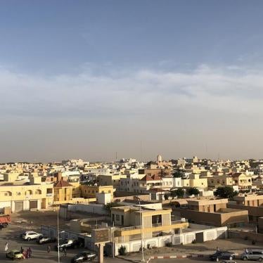 View of Mauritania's capital city, Nouakchott.