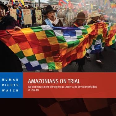 Cover of the Ecuador report in English