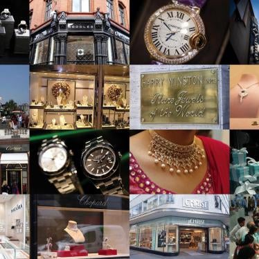 Jewelry companies scrutinized by Human Rights Watch.