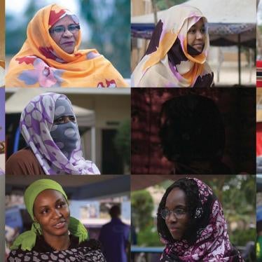 Rape survivors, NGO leaders, and activists supporting women’s and girls’ rights in Mauritania, Nouakchott, 2018.