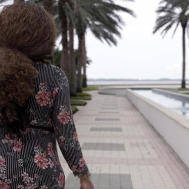 Rajee Narinesingh, a transgender human rights advocate, in Miami, Florida, October 2018. 