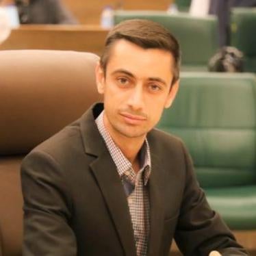 Mehdi Hajati, the suspended Shiraz city council member.