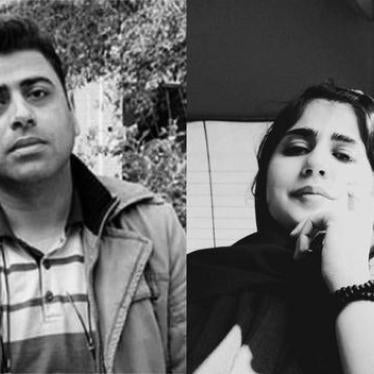 Ismail Bakhshi © Iranian Labor News Agency (ILNA). Sepideh Gholian © 2018 Private.