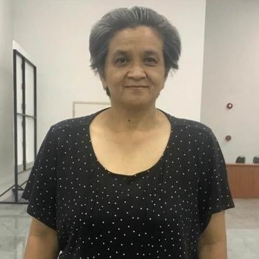 Praphan Pipithnamporn, a UNHCR-recognized asylum seeker, was sent back by Malaysian authorities to Thailand to face persecution for her peaceful protests. © 2019 Private