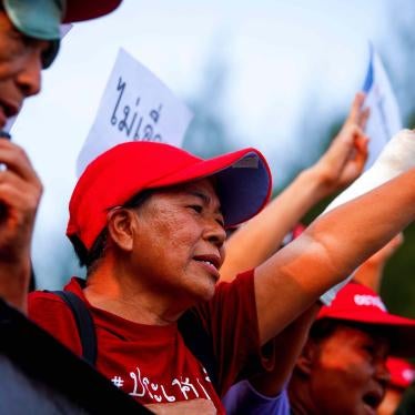 Pro-democracy activists protest against the delay of Thailand’s general election, Bangkok, January 6, 2019.